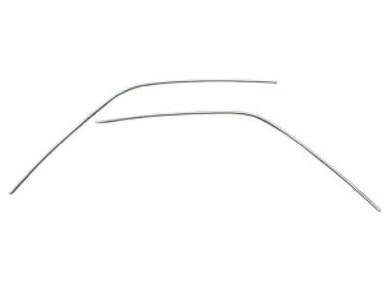 El Camino Molding Clips Set Of 27 Upper Body Molding Clips For 1978-1987 Chevy El Camino - AUveco Gray Plastic 1978-1987 El Camino Trim Retainers - Foto 12