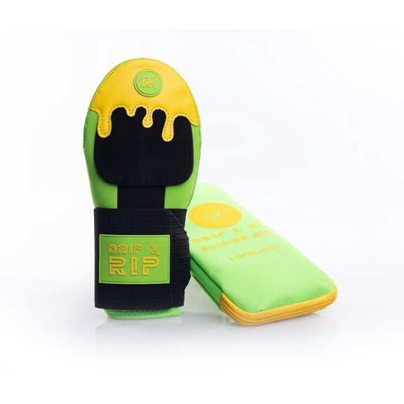 Drip & Rip Baseball and Softball Sliding Mitt Limelight Adult