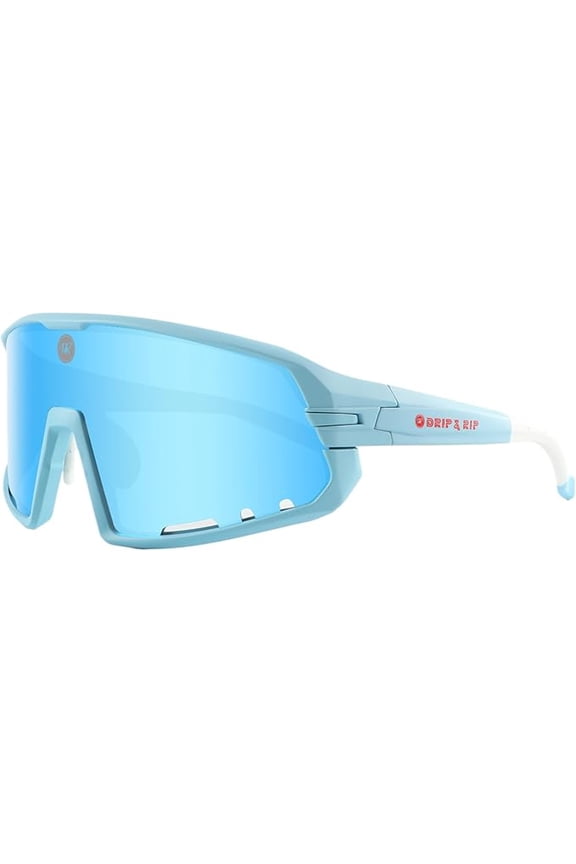Vibe Series Sports Sunglasses with TR90 Frame, UV400 Protection Lenses, Impact-Resistant Eyewear with Case, Lightweight Outdoor Sunglasses for Baseball, Cycling, and Running