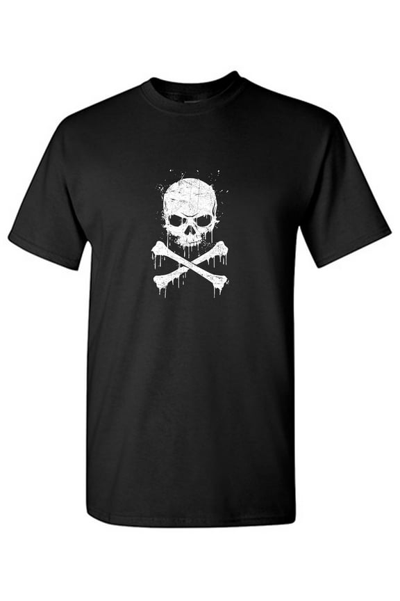 Drip Skull Sarcastic Humor Graphic Tees Gift For Mens Novelty Funny T Shirt