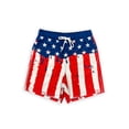 thumbnail image 1 of Drip Stars Men's and Men's Big & Tall Graphic Swim Shorts, Sizes S-3XL, 1 of 4