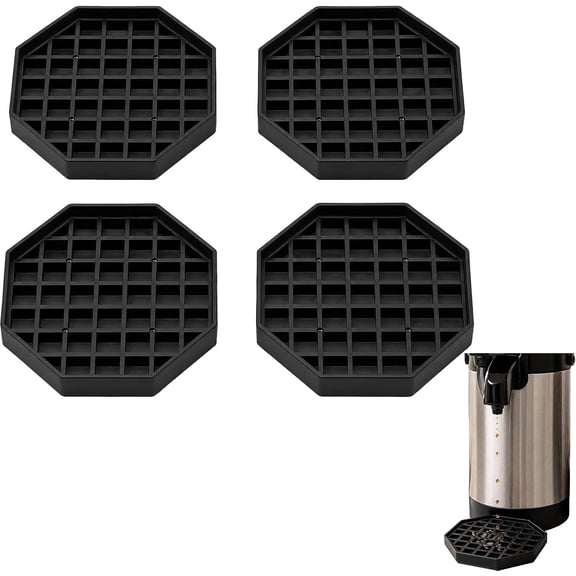Drip Tray, 4-Inch Coffee Tray with Grid, 4 Pack