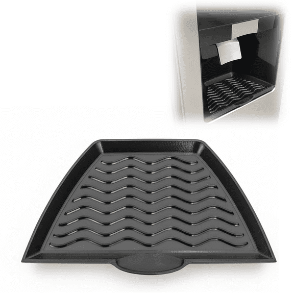 Drip Tray for Whirlpool Fridge, Refrigerator Dispenser Drip Tray, Extended Lip Spill Catcher, Kitchen Replacement Part for Home Use