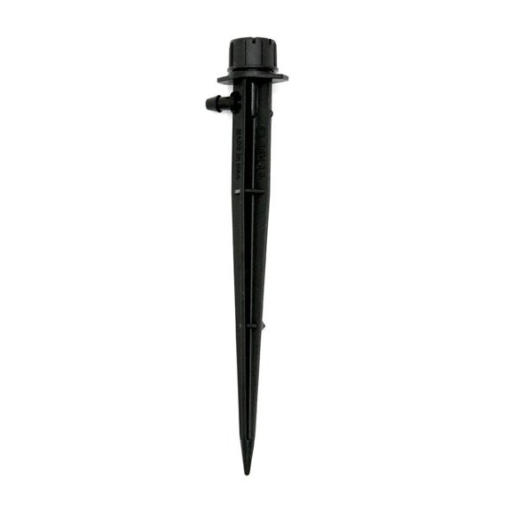 DripFlo 9421034 180 Degree Half-Circle 5-Stream Adjustable Drip Irrigation Emitters on Stakes, 10 Pack