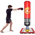 Dripex Freestanding Punching Bag Kids Heavy Boxing Bag with Suction