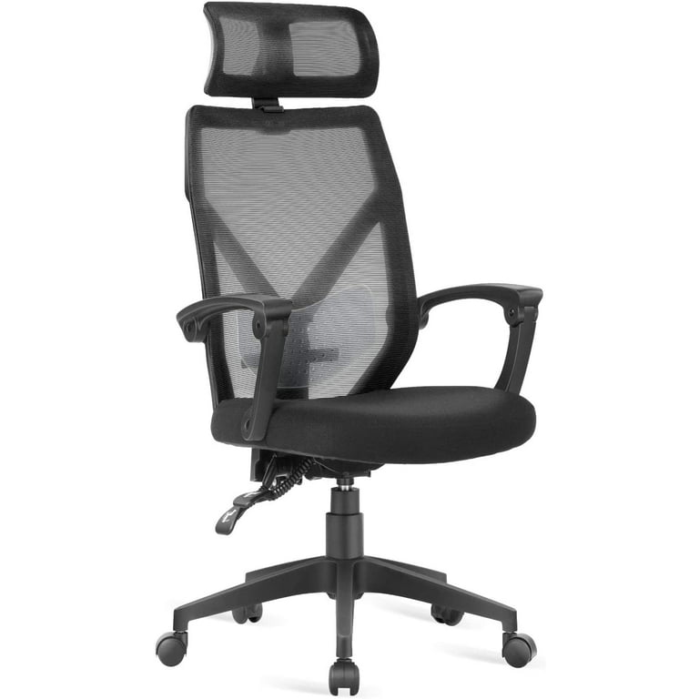Dripex Mesh Office Chair with Headrest Ergonomic Desk Chair