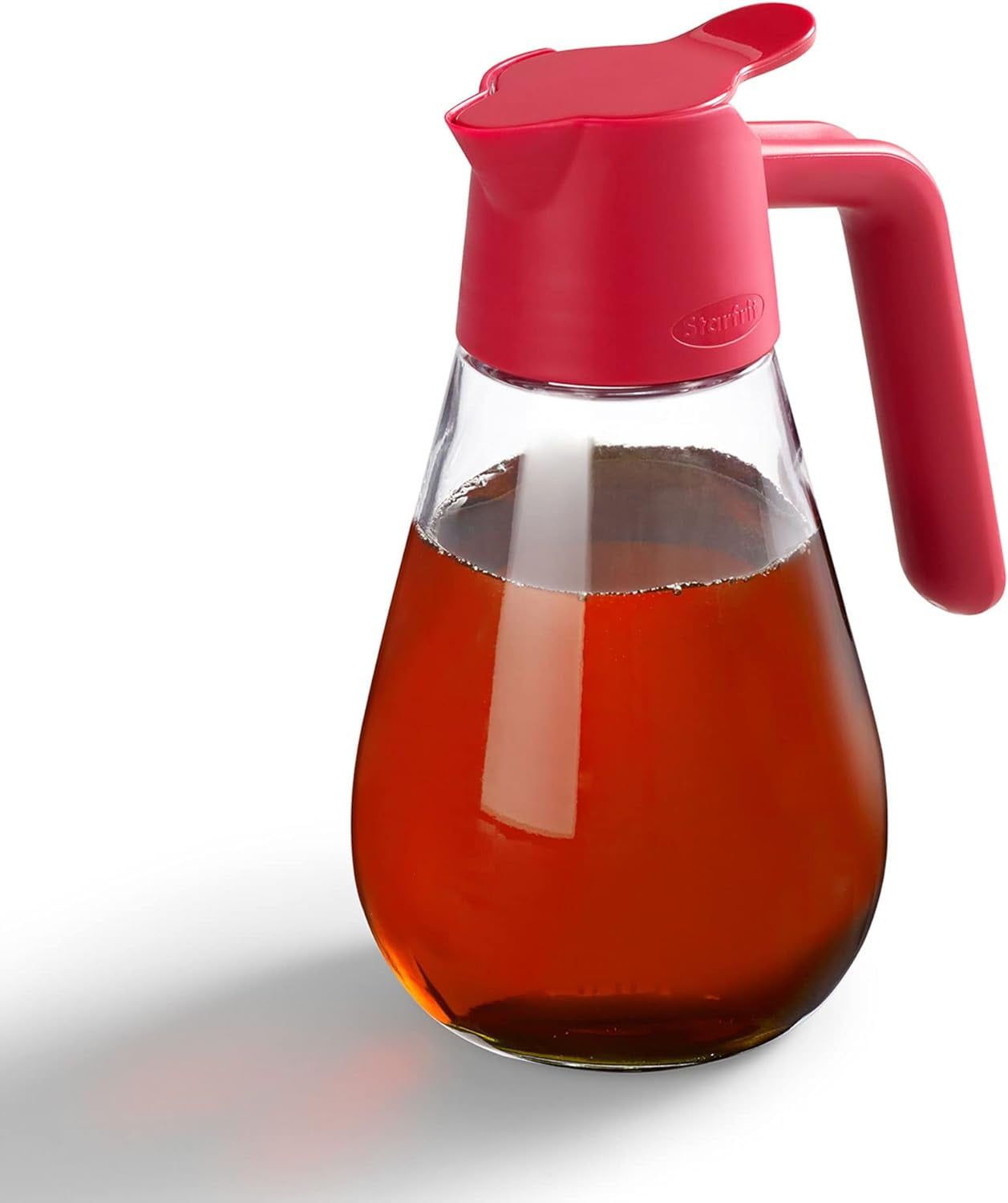 Dripless Dispenser - 600ml/20oz with Tab and Silicone Seal Perfect for Maple Syrup, Cream, Oil, Vinegar, Honey Salad Dressing 2025 model