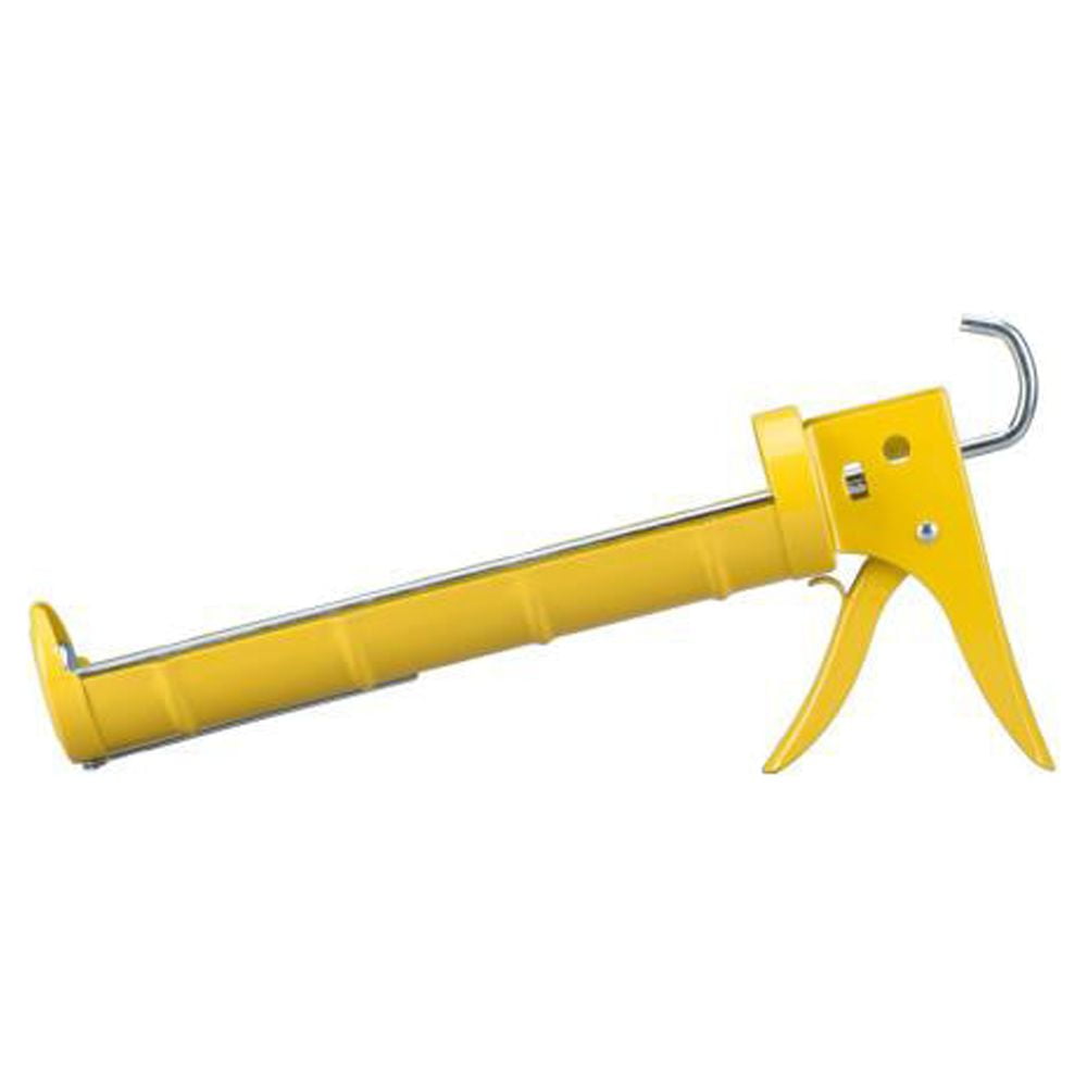 Dripless Professional Metal Ratchet Rod Cradle Caulking Gun