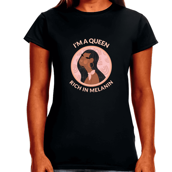 Drippin Melanin for Women Pride Gifts Black History Month Women Tops