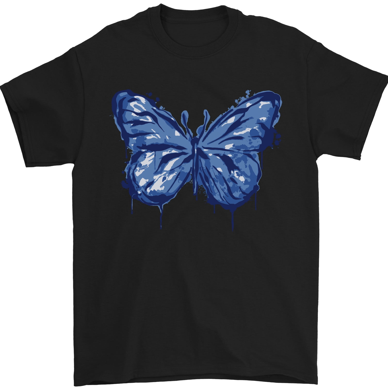 T-shirt Homme Collection Papillons (Rhopalocera) - Coton épais Gildan - Coupe Loose Fit - Neuf