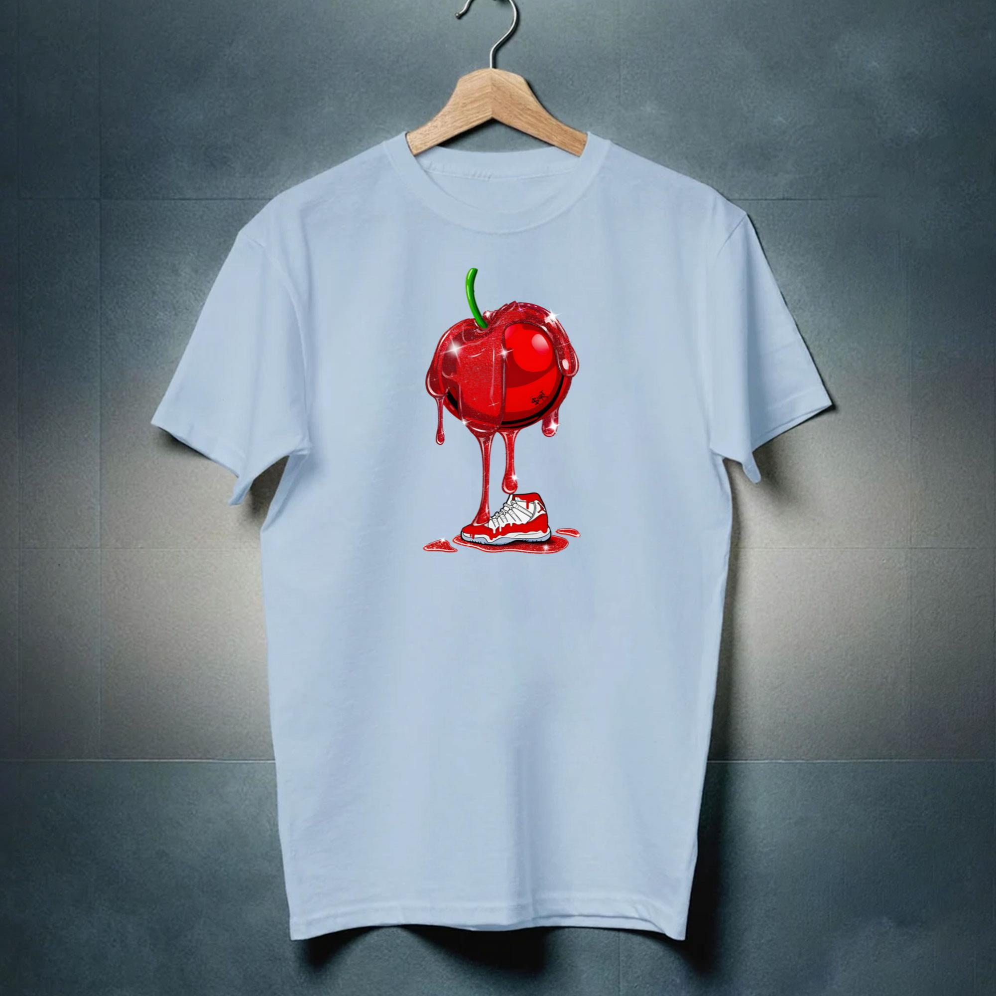 Dripping Cherries Sneaker Match Shirt Urban Vibe Graphic Gift for Hype ...