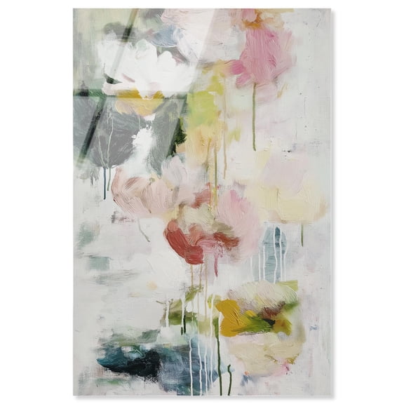 Dripping Colors III Acrylic Modern Wall Decor by Art Remedy, Ready to Hang, 16 x 24