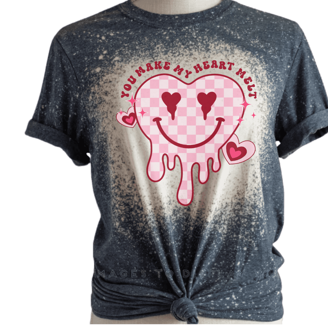 Bleached Smiley Tee main image 0