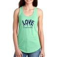 thumbnail image 1 of Dripping Love Art  Racerback Tank Women -Image by Shutterstock, Female Small, 1 of 4
