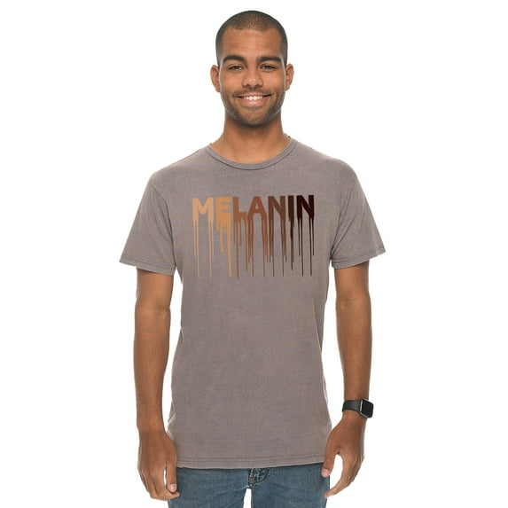Dripping Melanin Shades T-shirt for Men Black History Men’s Black Pride Tee