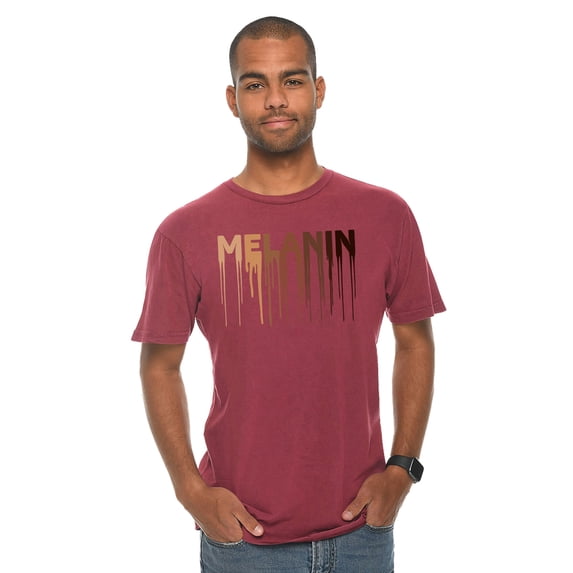 Dripping Melanin Shades T-shirt for Men Black History Men’s Black Pride Tee