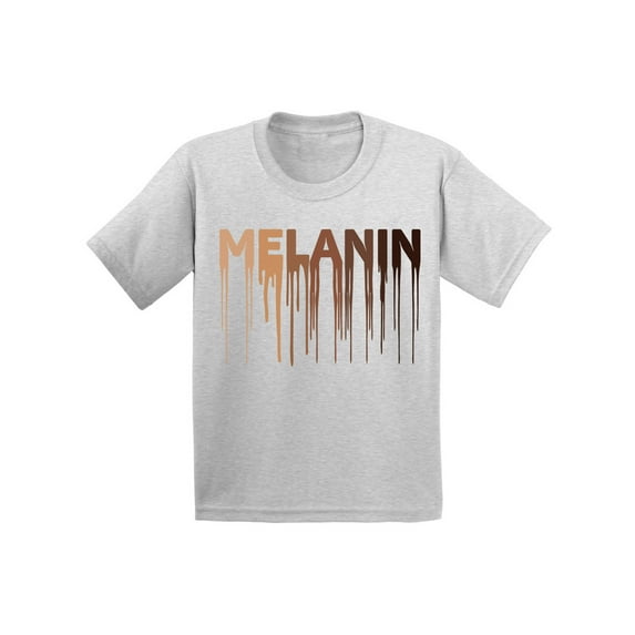 Dripping Melanin Shades T-shirt for Youth Black History Kids' Black Pride Tee
