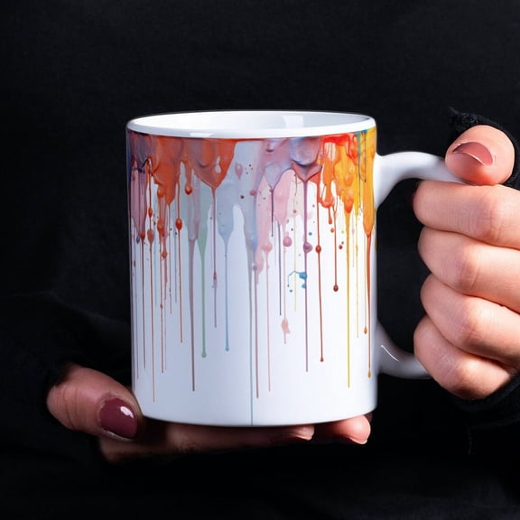 Dripping Paint Mug | Funny Mug for Artist Funny Mug for Painter Gift for Artist Funny Gift for Painter Funny Paint Can Mug Paint Cup Mug