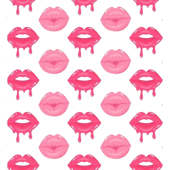 Lipstick Kissy Lips Chocolate Transfer Sheet, by Tnct.