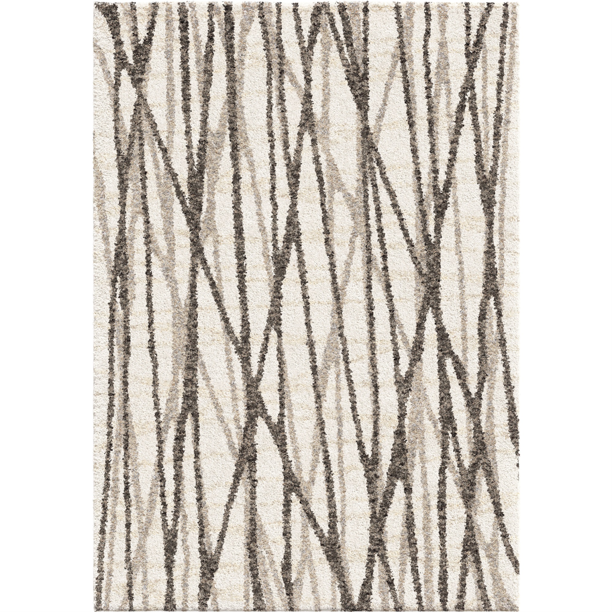Dripping Rug Palmetto Cloud 19 Dripping Taupe Area Rug 8x11 - Walmart.com