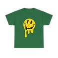 thumbnail image 1 of Dripping smiley face graphic tee Unisex Heavy Cotton Tee, 1 of 8