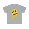 thumbnail image 1 of Dripping smiley face graphic tee Unisex Heavy Cotton Tee, 1 of 8