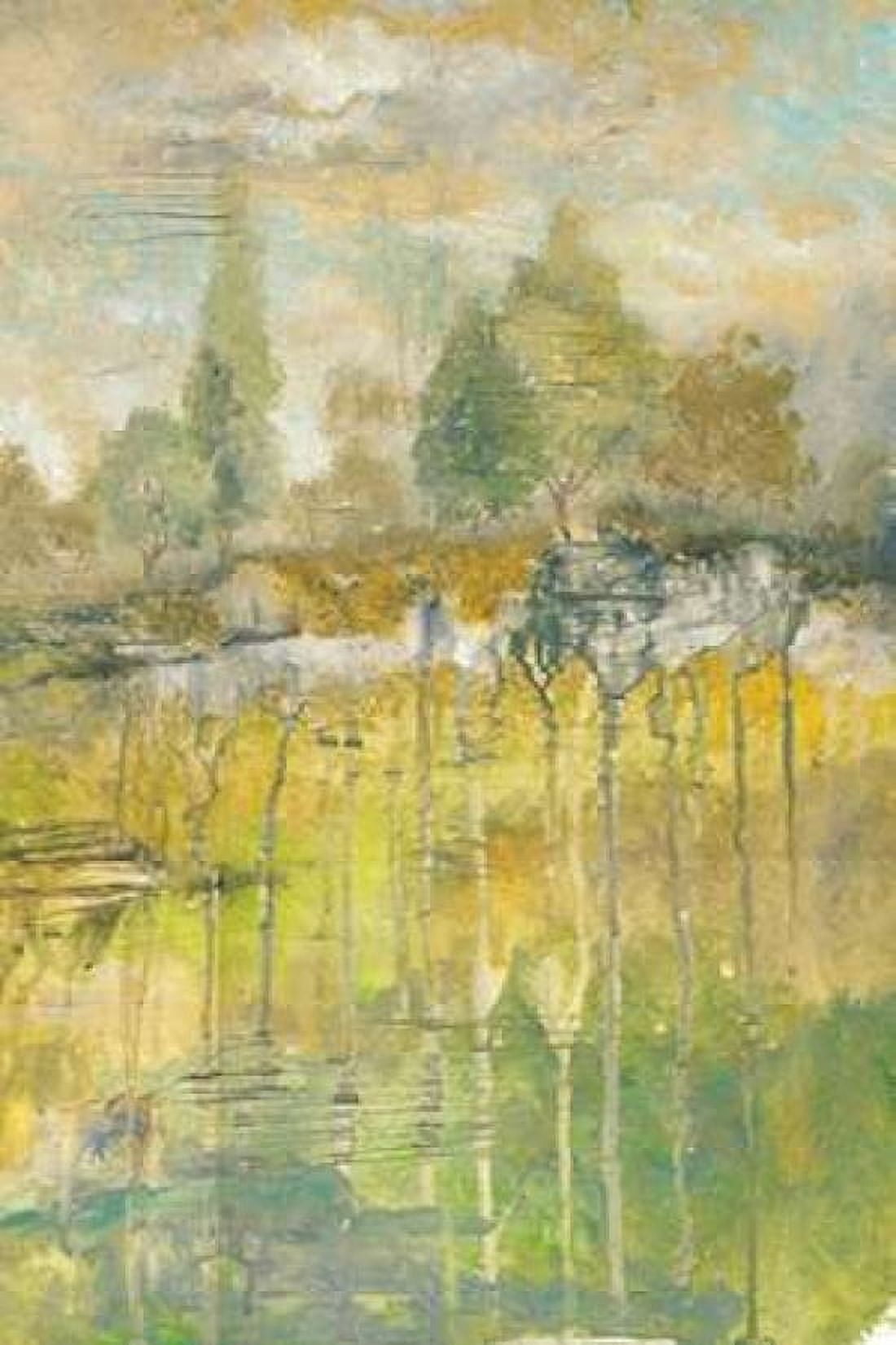 Drippy Landscape III Canvas Art - Margaret Ferry (12 x 18)