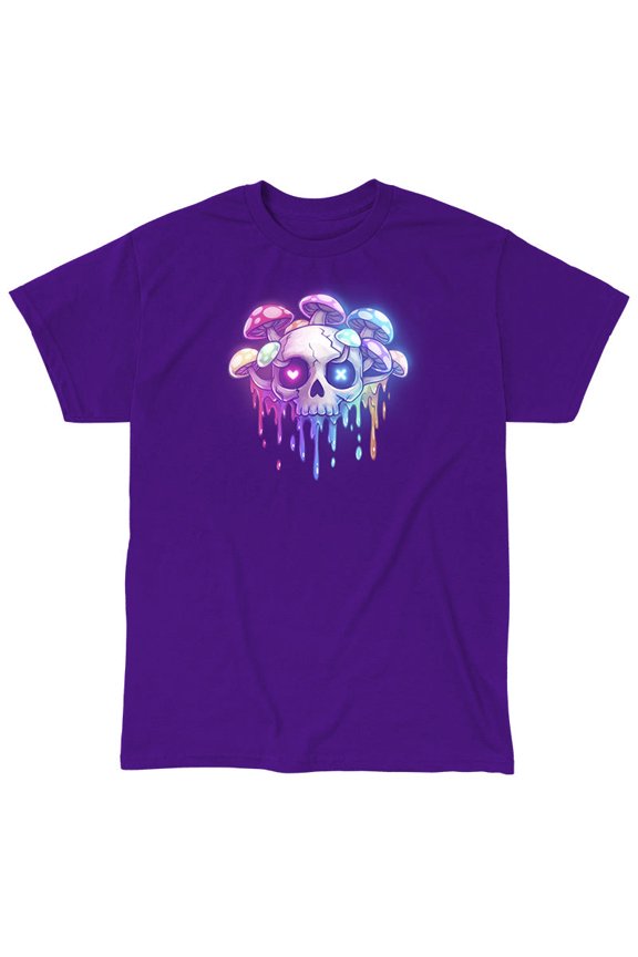 Drippy Rainbow Skull Tee T-Shirt Sweatshirt Hoodie