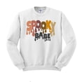 thumbnail image 1 of Drippy Spooky Babe Sweatshirt Unisex 4X-Large White, 1 of 5