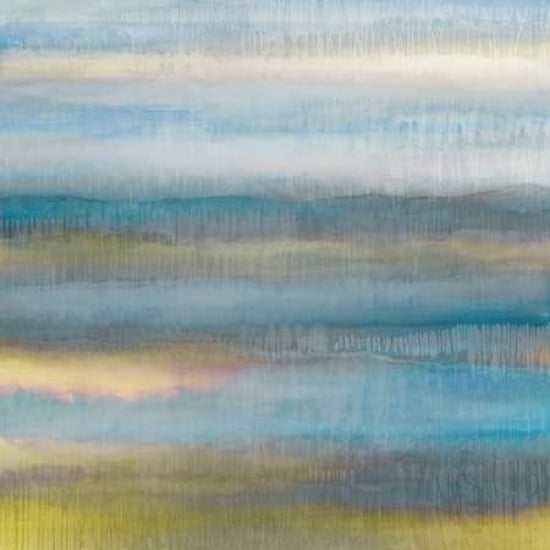 Dripscape 7 - 2 Canvas Art - Cora Niele (24 x 24)