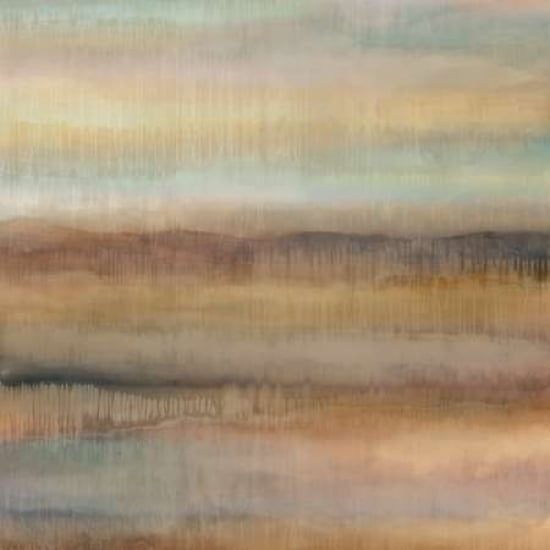 Dripscape V Canvas Art - Cora Niele (24 x 24)