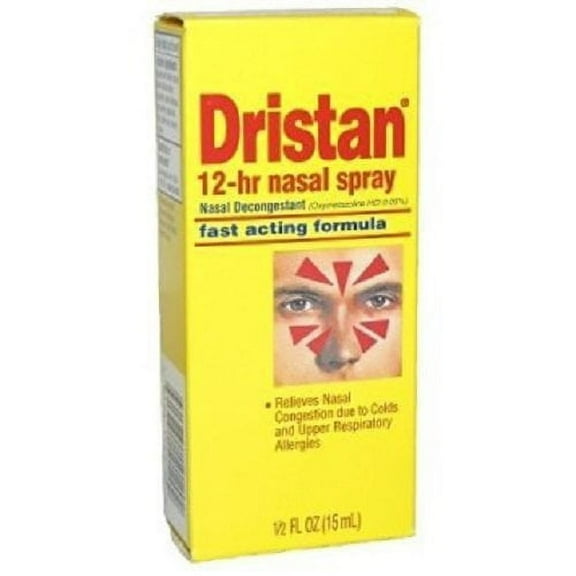 Dristan 12-Hr Decongestant Nasal Spray, 6 Count