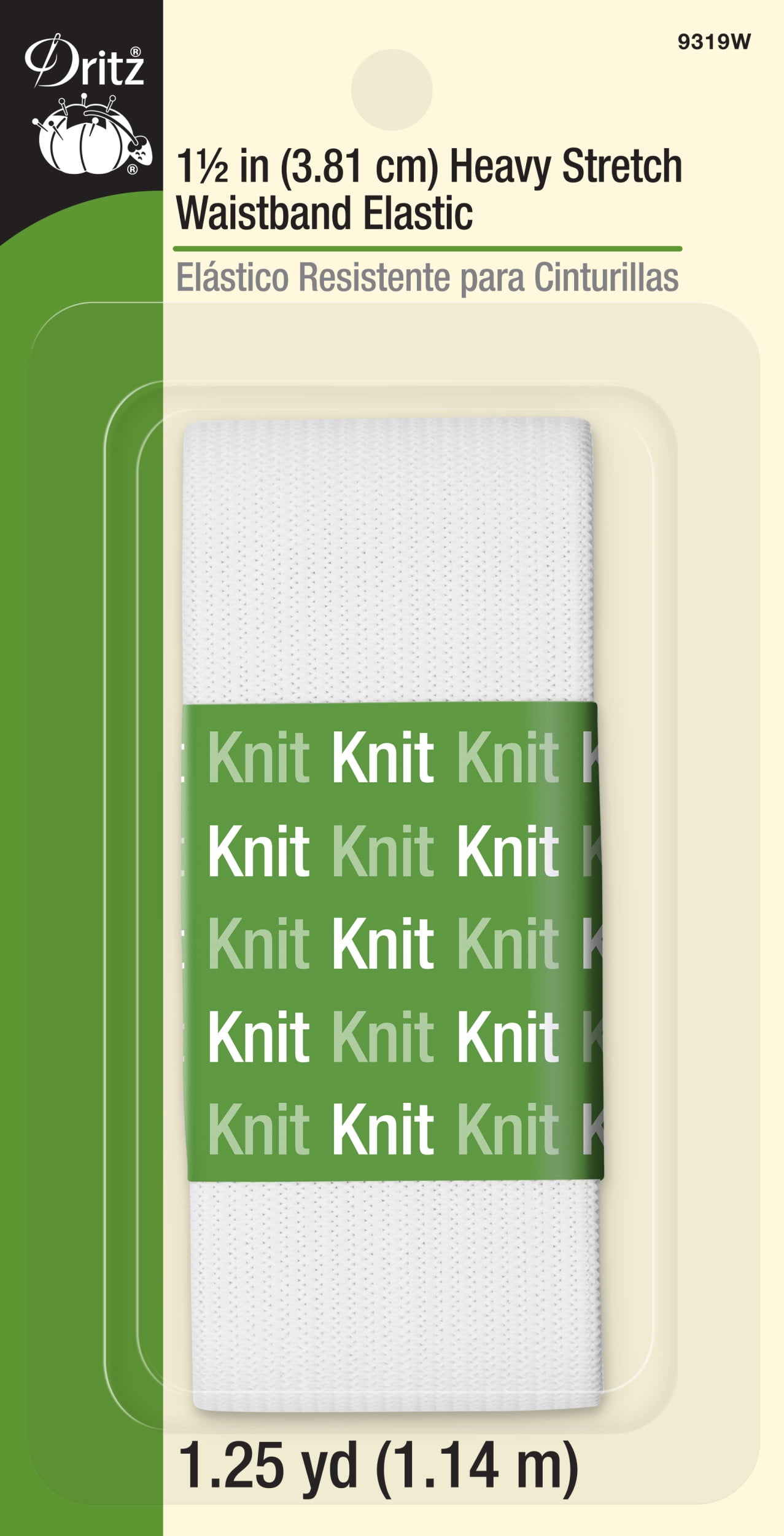 Broches Longues Pour Tricot Dritz 1-1/2" - Couleur Rose Nacré - Lot Neuf