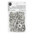 thumbnail image 1 of Dritz 1/4" 2-Part Eyelets & Tools, Silver, 72 Sets, 1 of 2