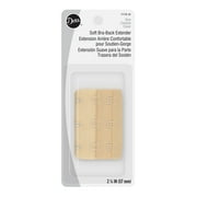 Dritz 2.25" Beige Soft Bra-Back Extender, 1 Each