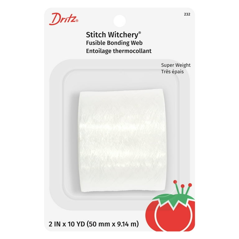 Dritz Stitch Witchery Fusible Bonding Web, 2