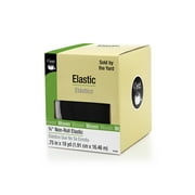 Dritz 3/4" Non-Roll Elastic, Black, 18 yd