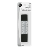 Dritz 3/4" Sewing & Crafting Knit Elastic Black 1 Yard