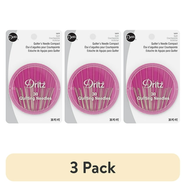 (3 pack) Dritz 30 Qltrs Hand Needles