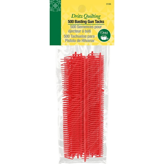 Dritz 3106 Quilter's Basting Gun Tacks (500Count)