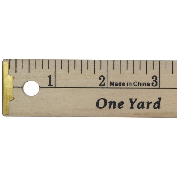 Dritz 36" Yardstick with Metal Ends, 1 Each