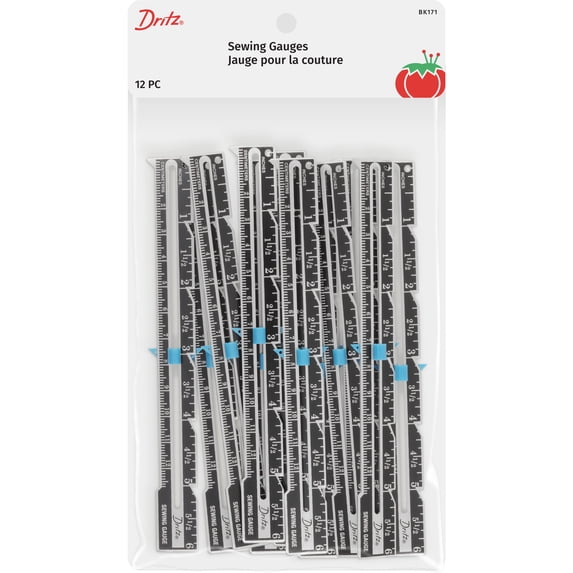Dritz 6" Sewing Gauges, 12 Count