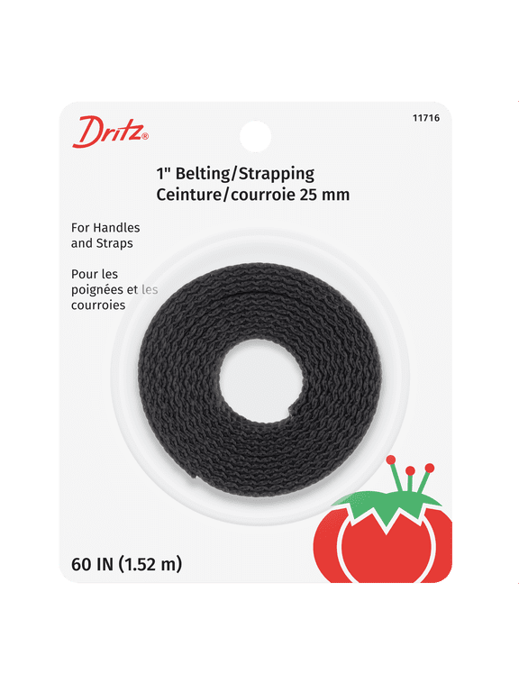 Polypro Black Strap Belting, 60"