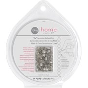 Dritz 7/16" Decorative Nailhead Trim, Nickel, 75 Pc