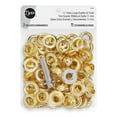thumbnail image 1 of Dritz 7/16" Extra-Large Eyelets with Tools, Gold, 72 Sets, 1 of 3