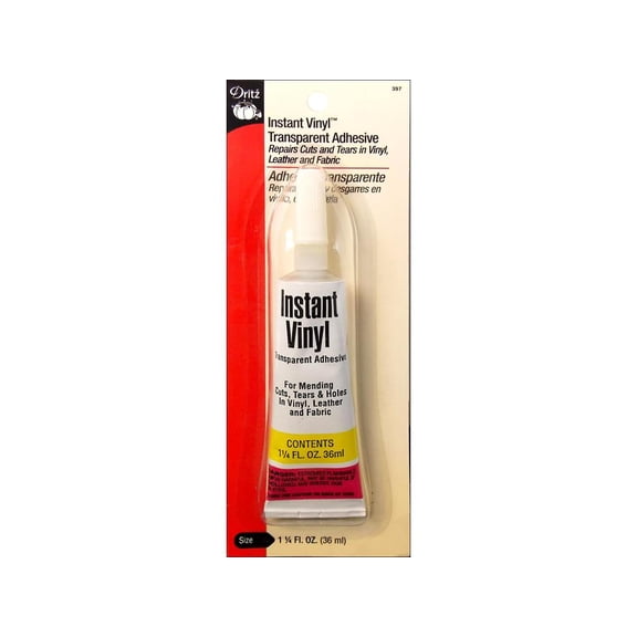 Dritz Adhesive Instant Vinyl Transparent 1oz