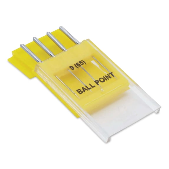 Dritz Ball Point Machine Needles - Size 9, Pkg of 4