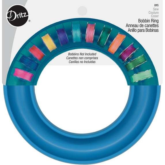 Dritz Bobbin Ring, Holds 20 Bobbins, Bobbins Not Included