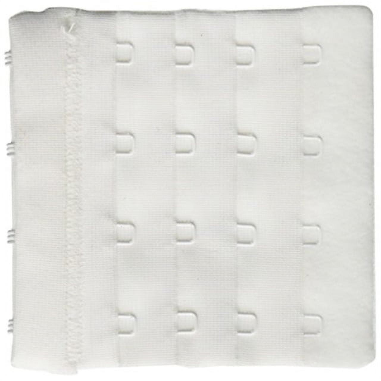 Dritz Bra Back Extender 3" WideWhite 4 Hooks