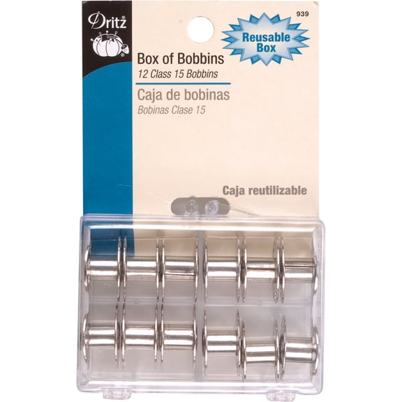 Dritz Metal Bobbins, Class 15